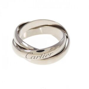 Cartier Trinity Au750 White Gold Ring Size 8